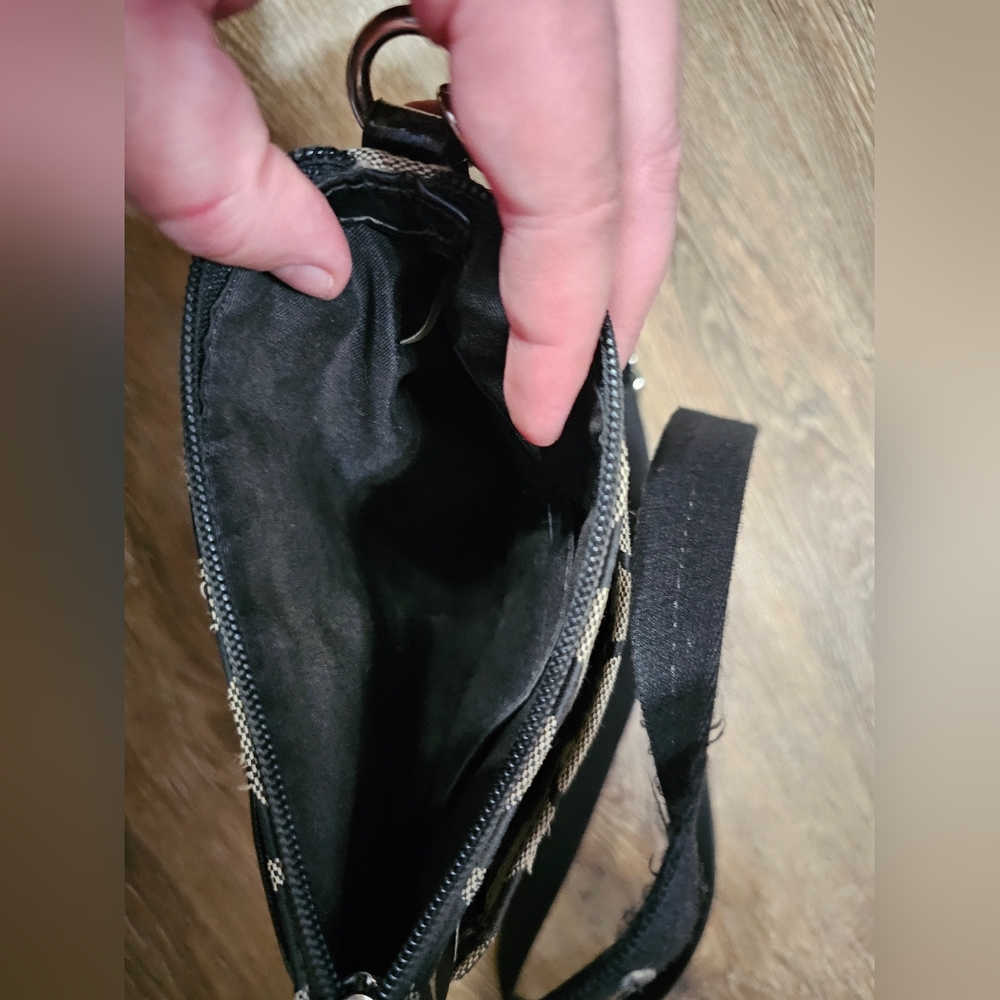 Coach cross body purse